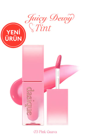 Yoğun Parlaklık ve Canlı Renkler Sunan Kalıcı Tint DASIQUE Juicy Dewy Tint (#03 Pink Guava)