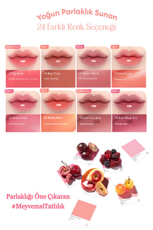 Yoğun Parlaklık ve Canlı Renkler Sunan Kalıcı Tint DASIQUE Juicy Dewy Tint (#03 Pink Guava)