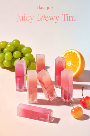 Yoğun Parlaklık ve Canlı Renkler Sunan Kalıcı Tint DASIQUE Juicy Dewy Tint (#06 Rose Apple)