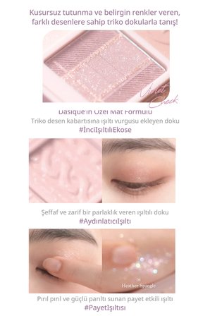 Mat ve Işıltılı Renk Seçenekleri Sunan Far Paleti DASIQUE Shadow Palette (#16 Violet Knit)