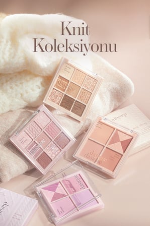 Karıştırılabilir Renk Tonlarına Sahip 4’lü Allık Paleti DASIQUE Blending Mood Cheek (#04 Beige Knit)