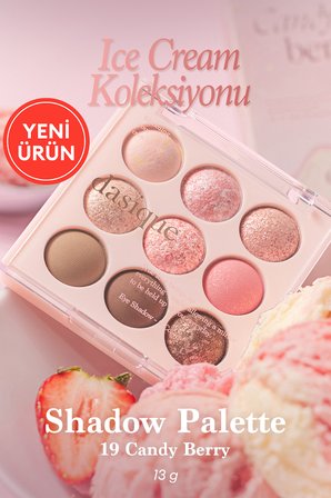 Mat ve Işıltılı Renk Seçenekleri Sunan Far Paleti DASIQUE Shadow Palette (#19 Candy Berry)