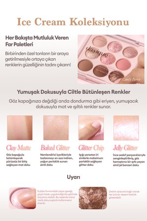 Mat ve Işıltılı Renk Seçenekleri Sunan Far Paleti DASIQUE Shadow Palette (#21 Almond Vanilla)