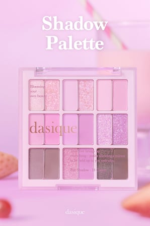 Mat ve Işıltılı Renk Seçenekleri Sunan Far Paleti DASIQUE Shadow Palette (#18 Berry Smoothie)