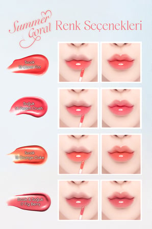 Yoğun Parlaklık ve Canlı Renkler Sunan Kalıcı Tint DASIQUE Juicy Dewy Tint (#16 Chili Sherbet)
