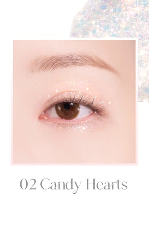 İnci Işıltılı Likit Glitter DASIQUE Starlit Jewel Liquid  Glitter (#02 Candy Hearts)