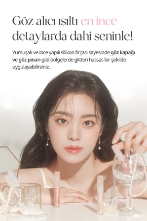 İnci Işıltılı Likit Glitter DASIQUE Starlit Jewel Liquid  Glitter (#07 Moon Stone)