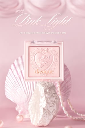 İnci Taneleriyle Yoğun Işıltı Sunan Özel Tasarımlı Aydınlatıcı DASIQUE Luxe Glow Highlighter (#02 Pink Light)