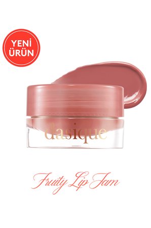 Yoğun Parlaklık Sunan, Meyve Renklerinde Kavanozda Dudak Balmı DASIQUE Fruity Lip Jam 12 Jujube Jam