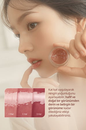 Yoğun Parlaklık Sunan, Meyve Renklerinde Kavanozda Dudak Balmı DASIQUE Fruity Lip Jam 12 Jujube Jam