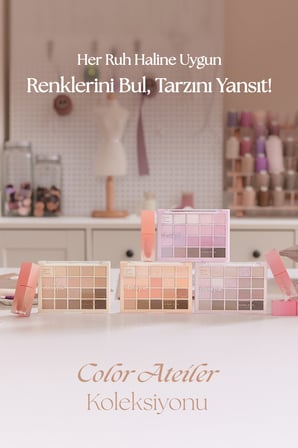 Mat ve Işıltılı Tonlardan Oluşan 20 Renkli Far Paleti DASIQUE Mood Shadow Palette (04 Light Lavender)