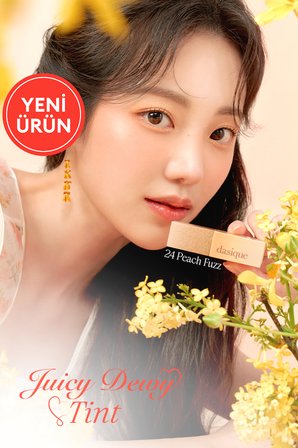 Yoğun Parlaklık ve Canlı Renkler Sunan Kalıcı Tint DASIQUE Juicy Dewy Tint (#24 Peach Fuzz)