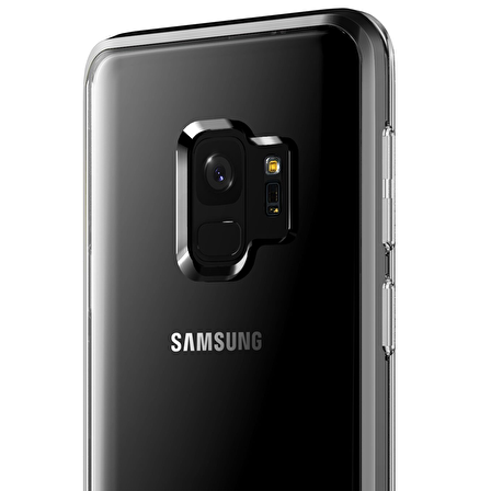 VRS Design Galaxy S9 Crystal Bumper Kılıf Metallic Black