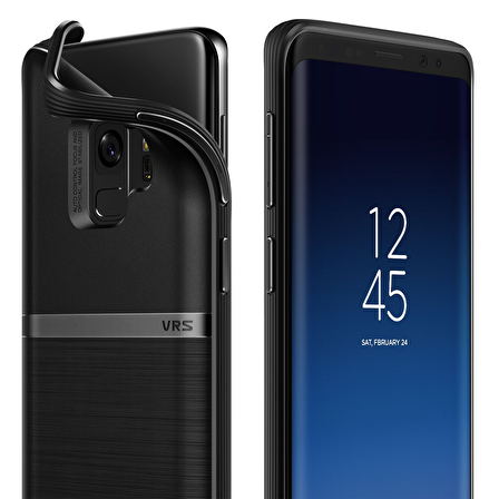 VRS Design Galaxy S9 Single Fit Kılıf Black