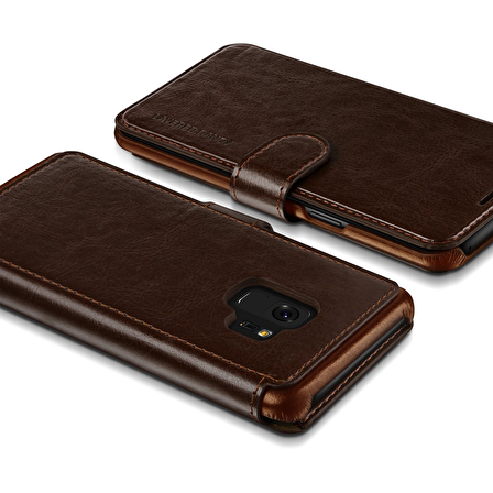 VRS Design Galaxy S9 Layered Dandy Kılıf Dark Brown