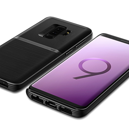 VRS Design Galaxy S9 Plus Single Fit Kılıf Black