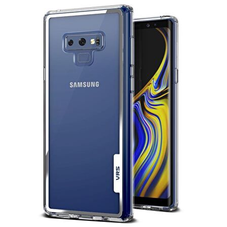 VRS Design Galaxy Note 9 Crystal Chrome Kılıf Clear