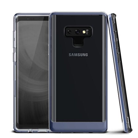 VRS Design Galaxy Note 9 Crystal Bumper Kılıf Purple