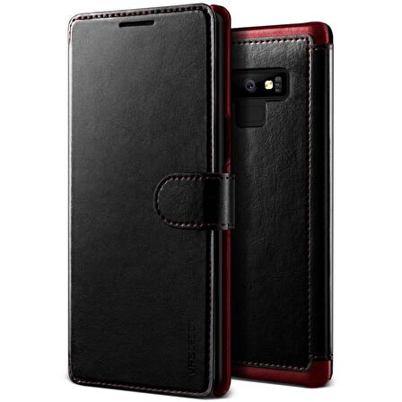VRS Galaxy Note 9 Dandy Layered Kılıf Black Wine