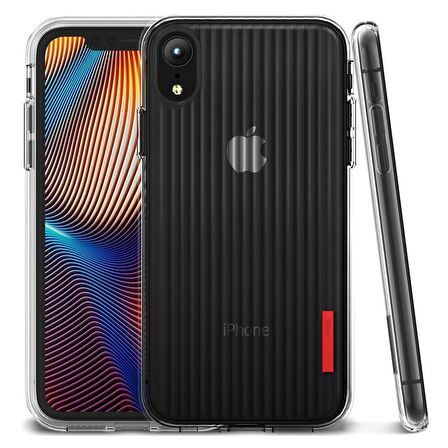 VRS iPhone XR Crystal Fit Kılıf Clear