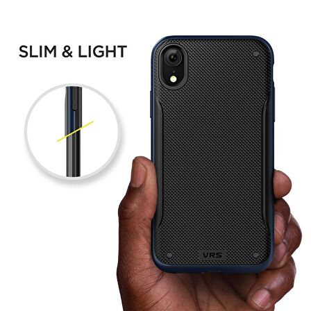 VRS iPhone XR High Pro Shield Kılıf DeepSea Blue