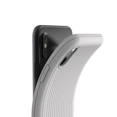 VRS iPhone Xs Max Single Fit Kılıf Gray