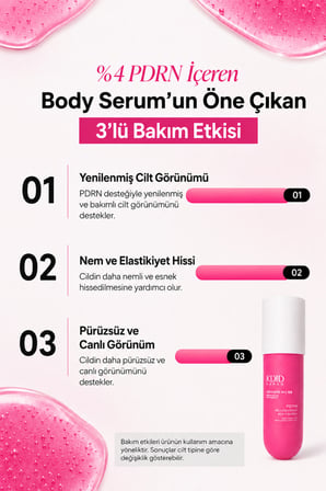Kdid PDRN Vücut Serumu Somon DNA Aydınlatıcı Yenileyici Bakım 200 ml