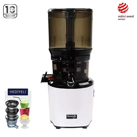 Kuvings AUTO10 Hands-Free Yavaş Sıkım Slow Juicer Meyve Sıkacağı Beyaz