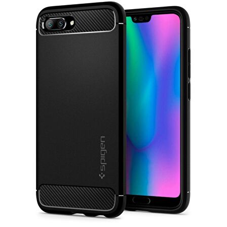 Spigen Huawei Honor 10 ile Uyumlu Kılıf Rugged Armor