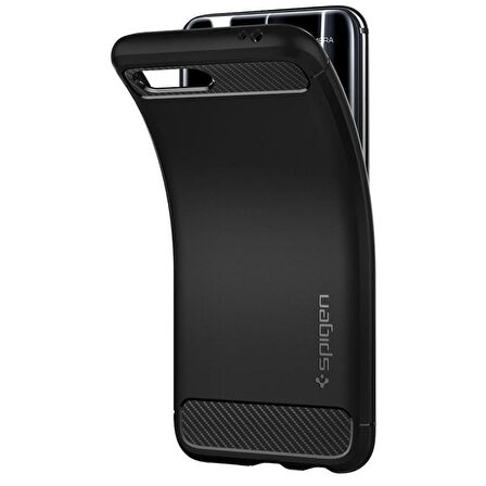 Spigen Huawei Honor 10 ile Uyumlu Kılıf Rugged Armor