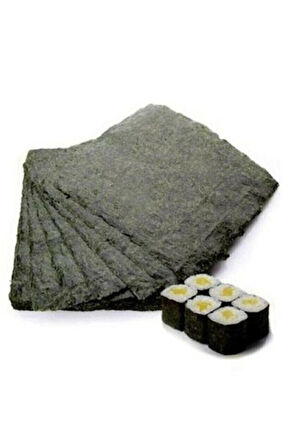 Yaprak Yosun Yaki Nori 10 Yaprak