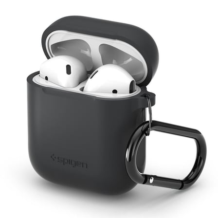 Spigen Apple AirPods 2/1 Nesil Uyumlu Kılıf Silicone Fit (Silikon)