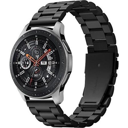 Spigen Samsung Galaxy Watch 5 44mm/40mm / Galaxy Watch 5 Pro 45mm / Galaxy Watch 4 44mm/40mm / Galaxy Watch 4 Classic 46mm/42mm ile Uyumlu Kayış Kordon Band Modern Fit (22mm) Black - 600WB24983