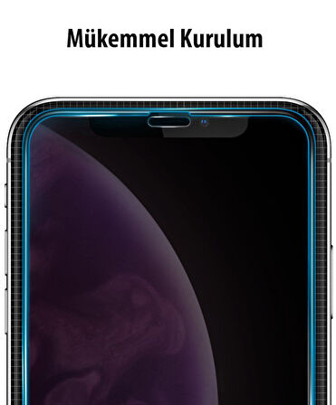 iPhone 11 Pro/XS/X Cam Ekran Koruyucu, Spigen Full Cover Glass Black