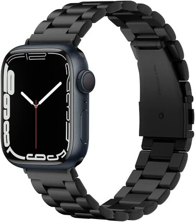 Spigen Apple Watch 44mm / 42mm (Seri 1/2/3/4/5/6/SE ile Uyumlu) Kayış Modern Fit Black - 062MP25403 Outlet
