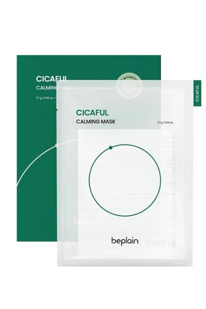 Beplain Cicaful Yüz Maskesi Yatıştırıcı Nemlendirici Vegan 27 gr