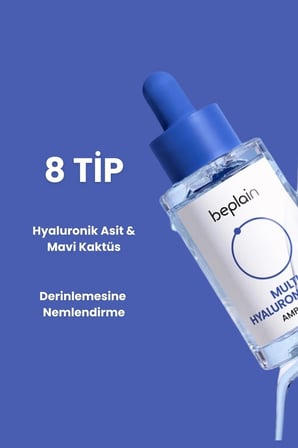 Beplain Multi Hyaluronik Asit Yüz Serumu 30ml 8 Tip
