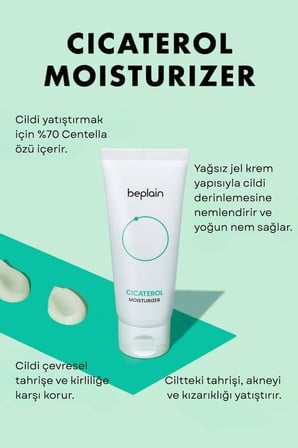 Beplain Cicaterol Bariyer Onarıcı Yüz Nemlendirici Krem 60 ml