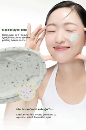 Beplain Mung Bean Pore Clay Mask Yüz Maskesi Gözenek ve Siyah Nokta Karşıtı
