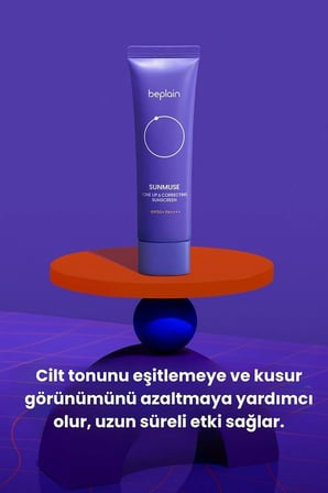 Bepain Sunmuse Tone Up & Correcting Güneş Kremi Renk Eşitleyici SPF50+ PA++++ 50 ml