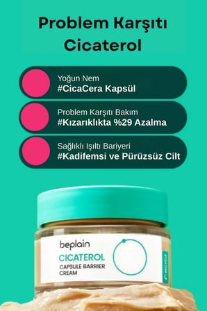 Beplain Cicaterol Kapsül Krem Vücut Nemlendirici 50ml