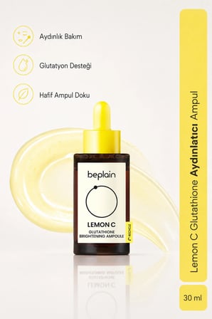 Beplain Lemon C Glutathione Aydınlatıcı Yüz Serumu 30 ml