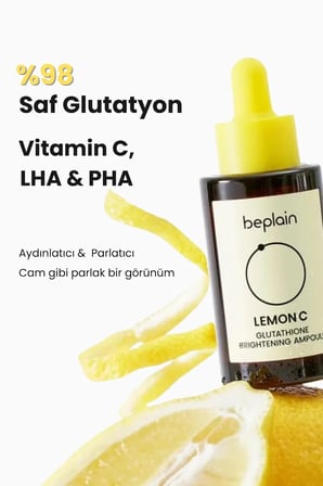 Beplain Lemon C Glutathione Aydınlatıcı Yüz Serumu 30 ml