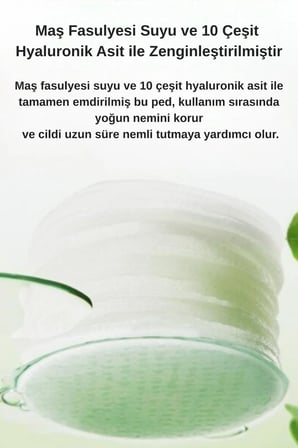 Beplain Mung Bean Yüz Maskesi Gözenek ve Siyah Nokta Pedi