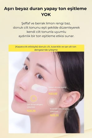 Beplain Lemon C Glutathione Tone-Up Güneş Kremi SPF50+ PA++++ 50 ml