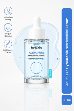 Beplain Aqua Pure Hyaluronik Asit Yüz Serumu 30 ml