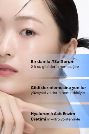 Beplain Aqua Pure Hyaluronik Asit Yüz Serumu 30 ml