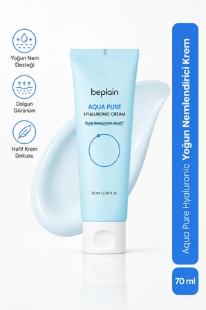 Beplain Aqua Pure Hyaluronik Asit Yüz Nemlendirici Krem 70 ml