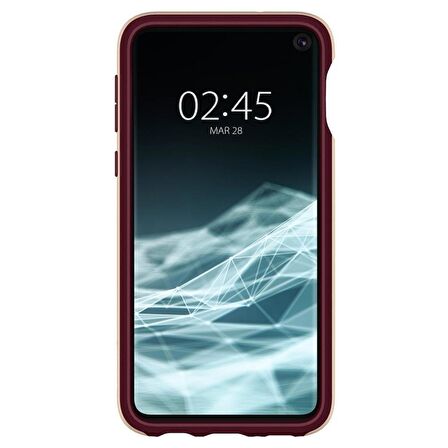 Spigen Galaxy S10e Kılıf Neo Hybrid Burgundy