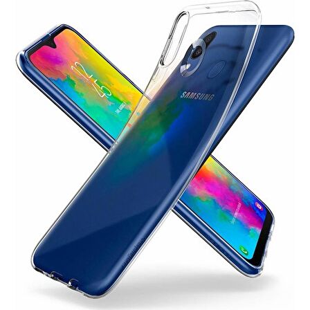 Spigen Galaxy M20 ile Uyumlu Kılıf Liquid Crystal Clear